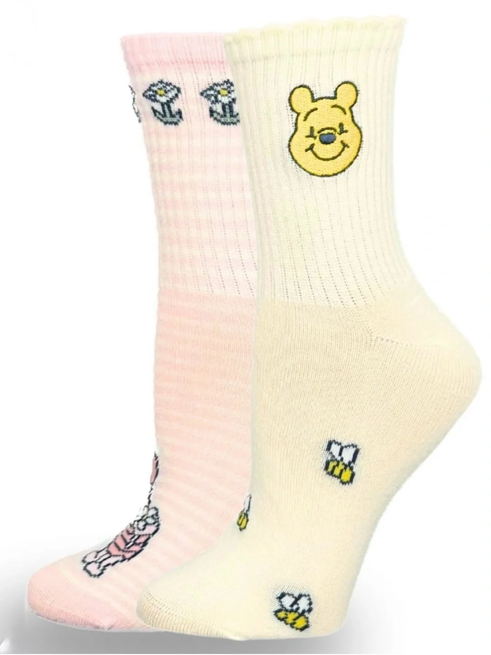 Disney Winnie the Pooh Women’s Ankle & Mid- Crew Socks